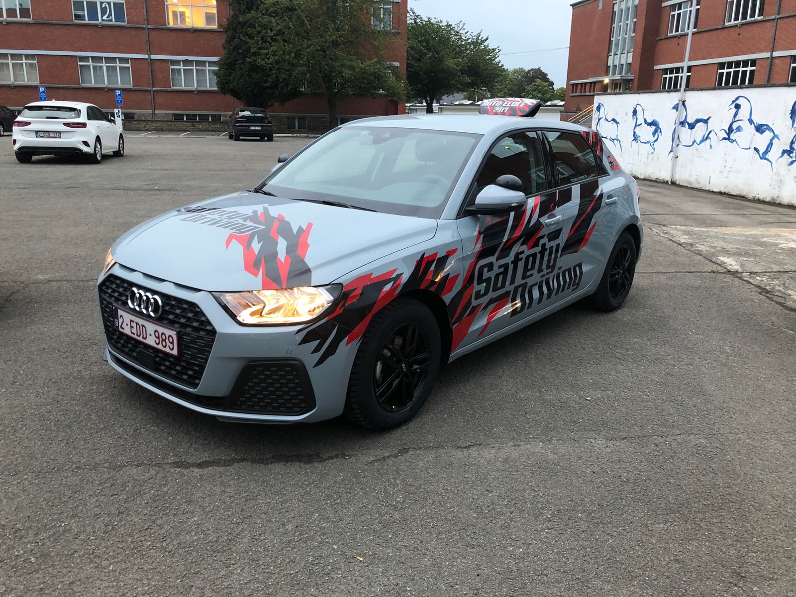 Leçons de conduite Safety Driving avec la flotte Audi A1 à Liège (Guillemins) et Jupille